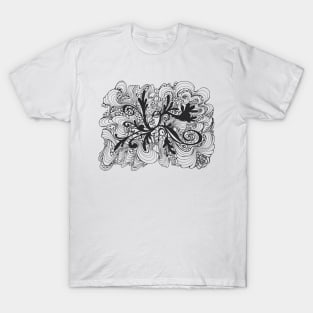 Abstract doodle art T-Shirt